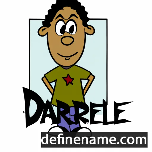 cartoon of the name Darrell