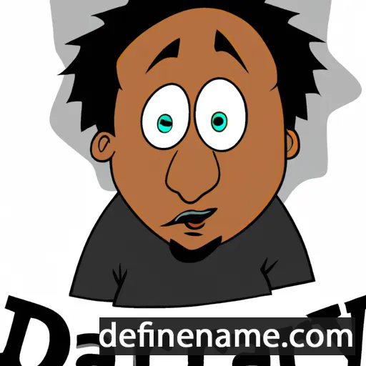 cartoon of the name Darryl