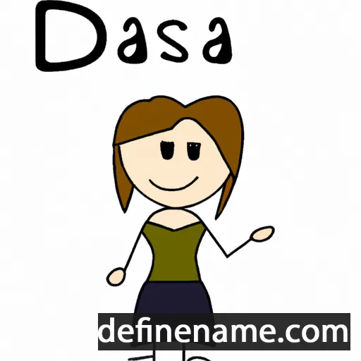 Daša cartoon