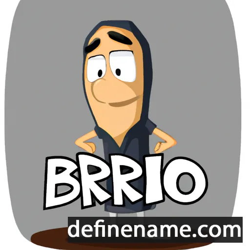 Brioc cartoon