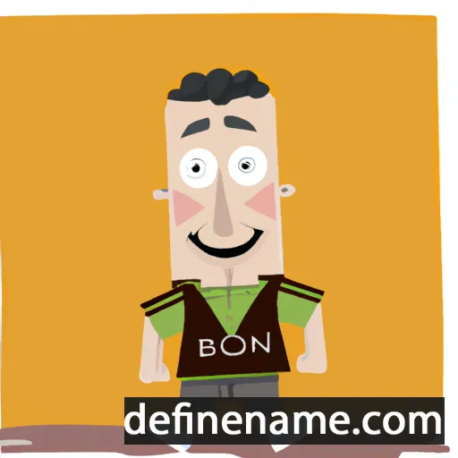 cartoon of the name Brioni