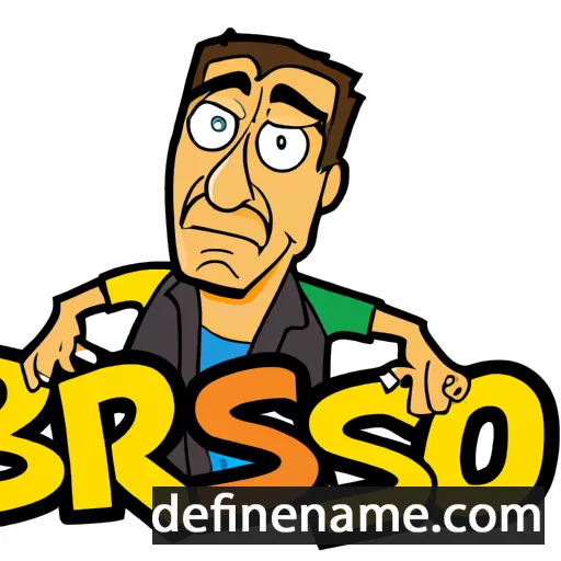 cartoon of the name Brisco