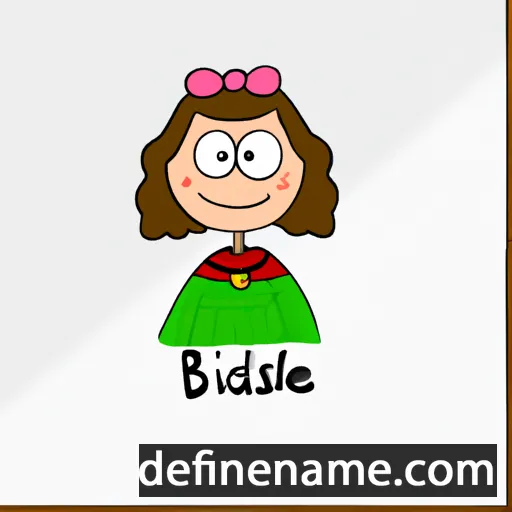 cartoon of the name Briselda