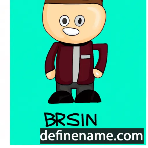 cartoon of the name Brisen