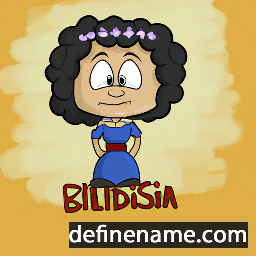 cartoon of the name Brisilda