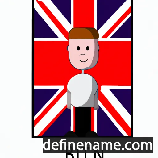 cartoon of the name Britan