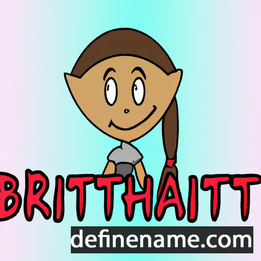 Brithany cartoon