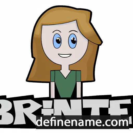 Britne cartoon