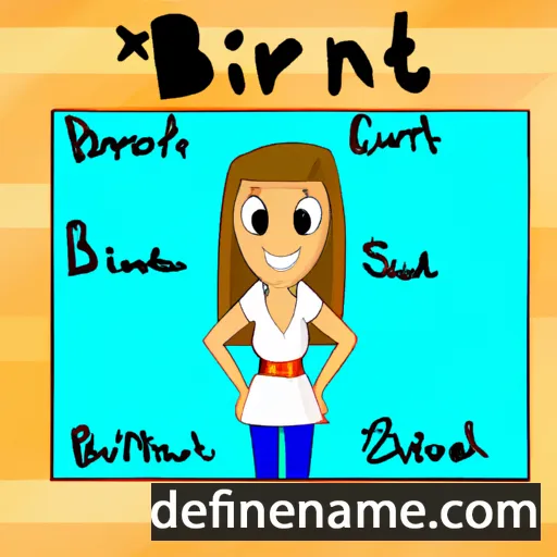 Britni cartoon