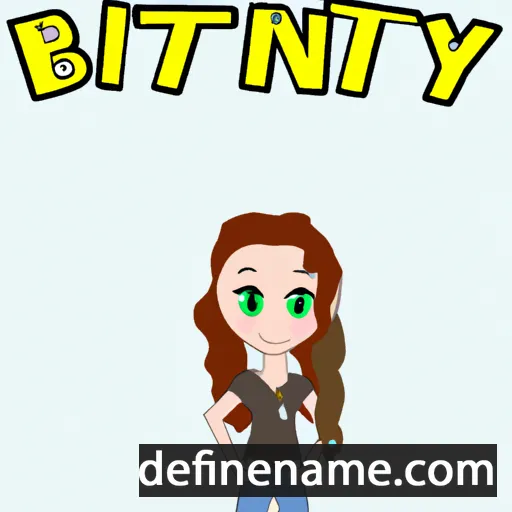 Brittnay cartoon