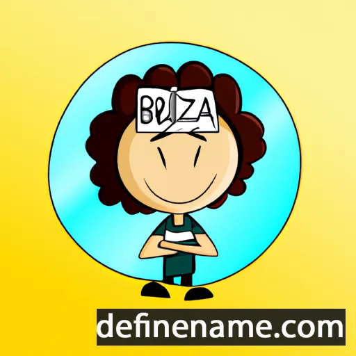 cartoon of the name Brizeida