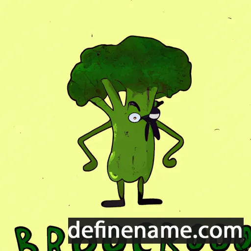 Brocco cartoon