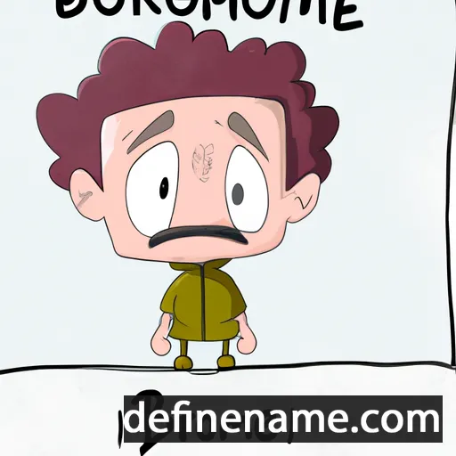 Bromère cartoon