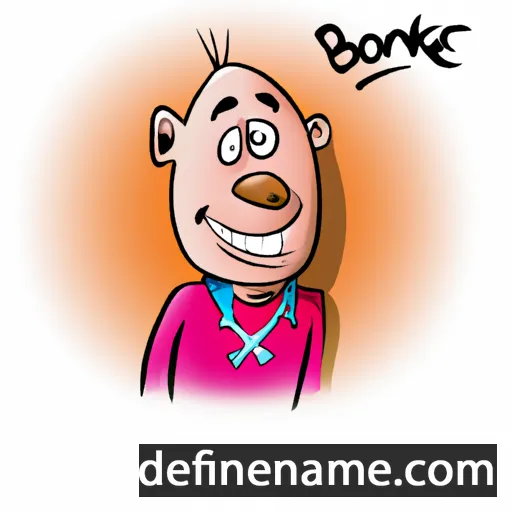 cartoon of the name Bronek