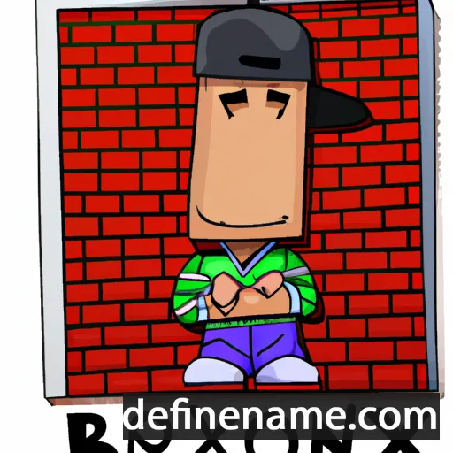 cartoon of the name Bronx