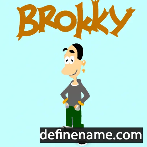 Brookly cartoon