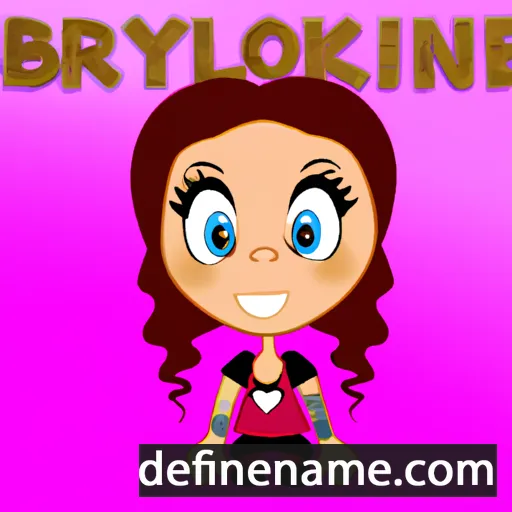 Brooklynne cartoon