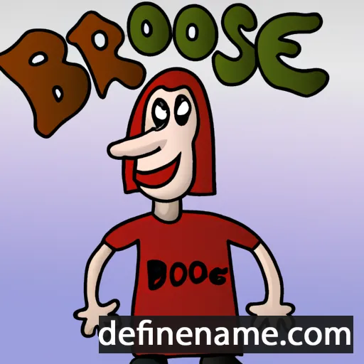 cartoon of the name Brose