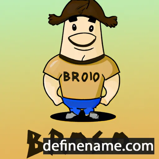 Brosi cartoon