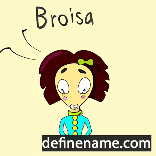 Brosia cartoon