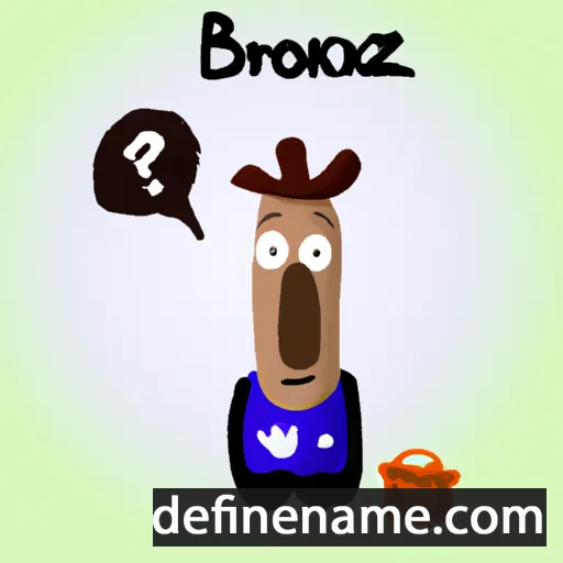 Brożek cartoon