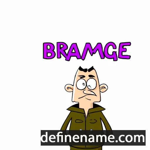 Brumage cartoon