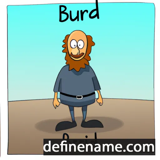 Brunfrid cartoon