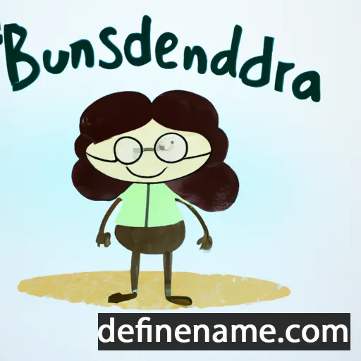 Brunissenda cartoon