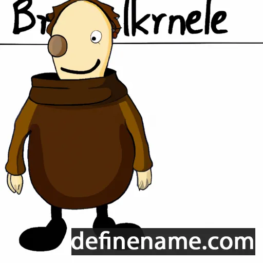 Brunkæll cartoon