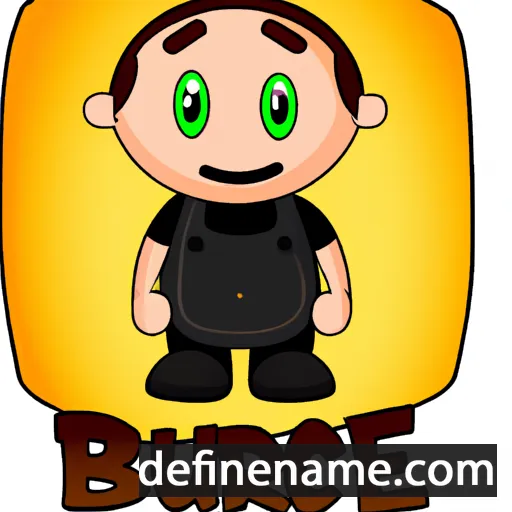 cartoon of the name Brunric