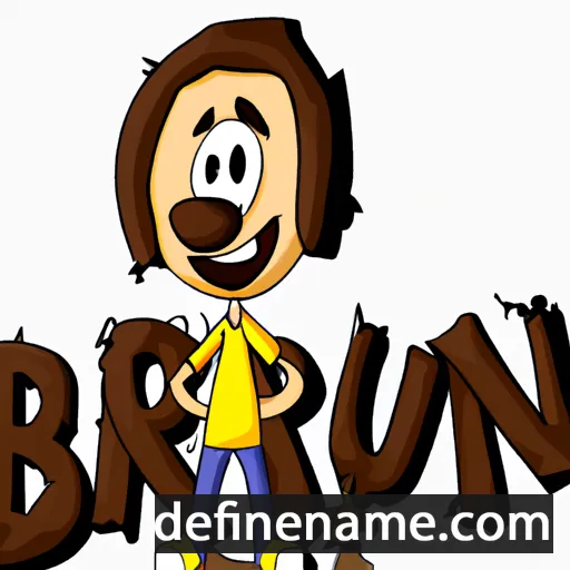 Brunu cartoon