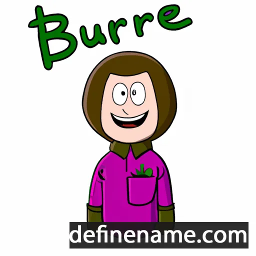 cartoon of the name Bruyère