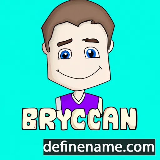 cartoon of the name Brycyn