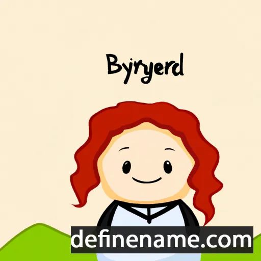 Bryngerðr cartoon