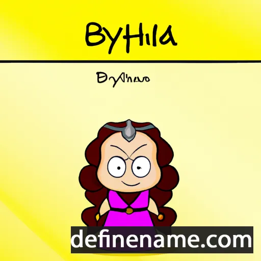 Brynhilda cartoon