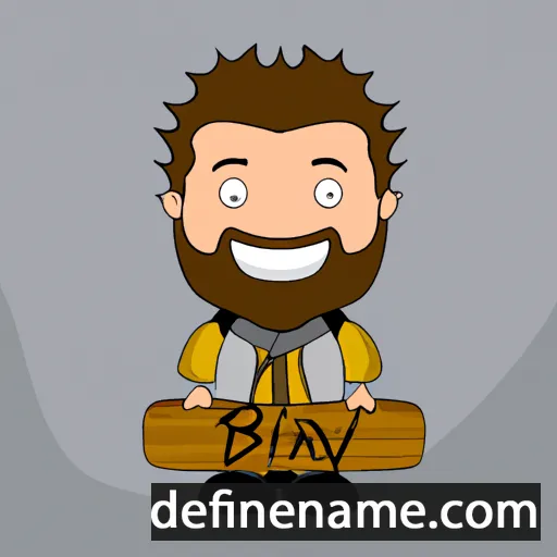 cartoon of the name Bryniólfr