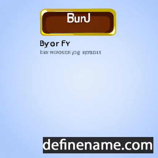 cartoon of the name Brynjulfr