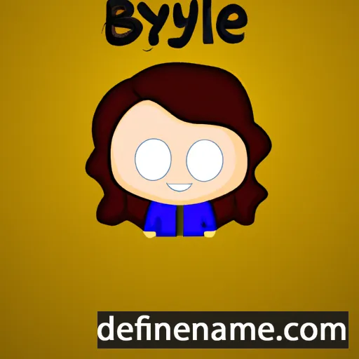 Brynle cartoon