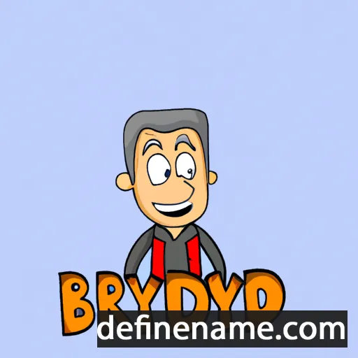 cartoon of the name Brynold