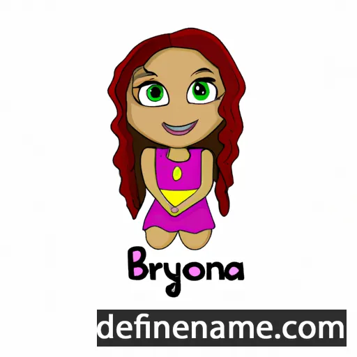 Bryonna cartoon