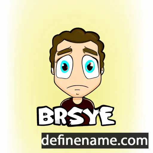 cartoon of the name Bryse