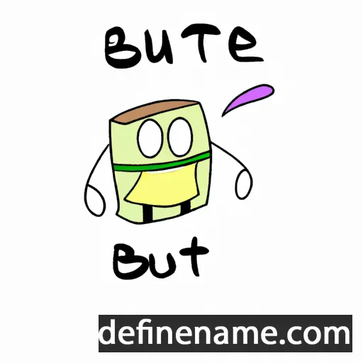 Bûte cartoon