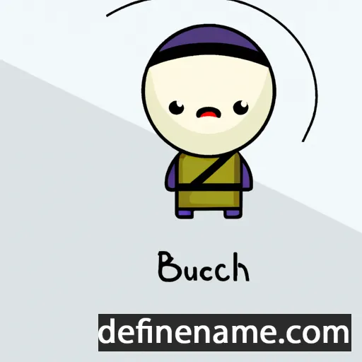 cartoon of the name Buadhach