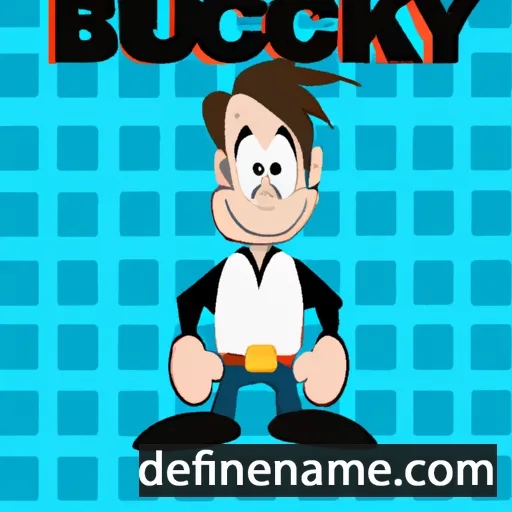 cartoon of the name Bucky