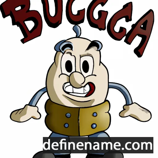 cartoon of the name Bucura