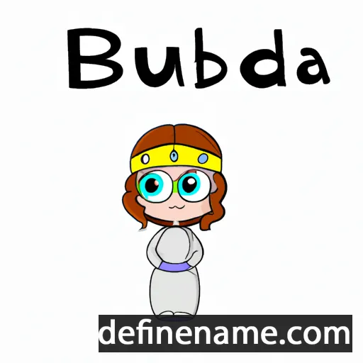 Budeia cartoon