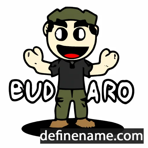 cartoon of the name Budiharto