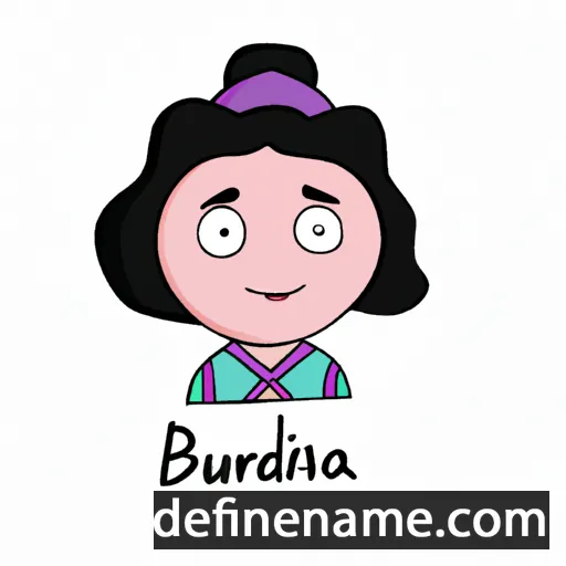 Budimira cartoon