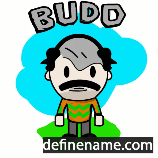 cartoon of the name Budiono