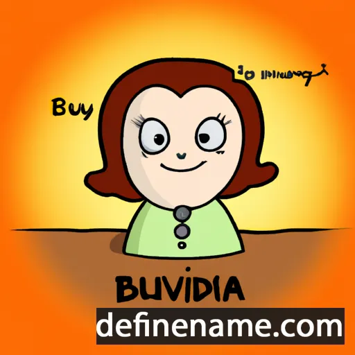 Budislava cartoon